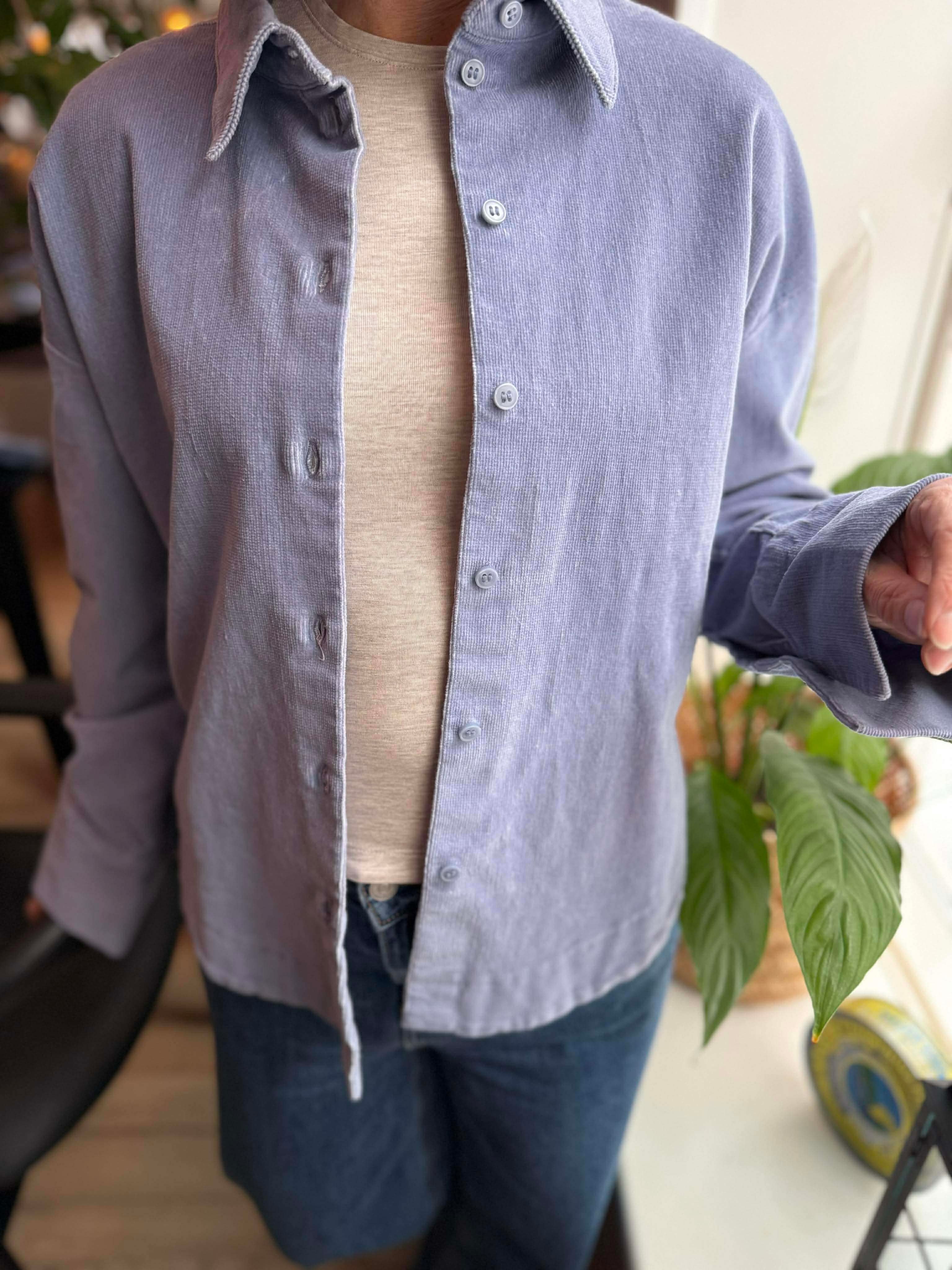 AWTALA Shirt - Stonewash